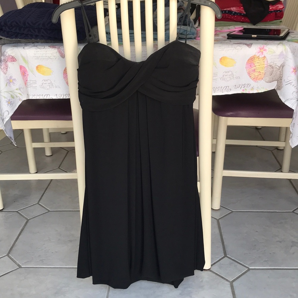 Strapless Black Dress